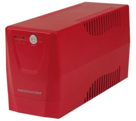 Mediacom M-UPS400R gruppo di continuità (UPS) 0,3 kVA 240 W 2 presa(e) AC