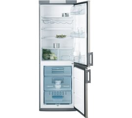AEG S60346KG frigorifero con congelatore Libera installazione 315 L Argento, Stainless steel