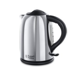 Russell Hobbs Chester bollitore elettrico 1,7 L 2400 W Nero, Stainless steel