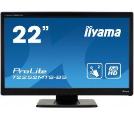 iiyama ProLite T2252MTS-B5 Monitor PC 54,6 cm (21.5") 1920 x 1080 Pixel LCD Touch screen Da tavolo Nero