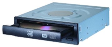 Lite-On IHAS124 lettore di disco ottico Interno DVD Super Multi DL Nero