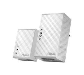 ASUS PL-N12 Kit 500 Mbit/s Collegamento ethernet LAN Wi-Fi Bianco 2 pz