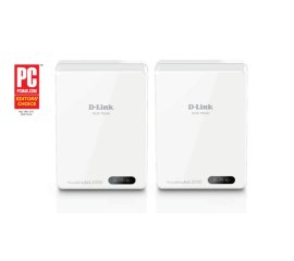 D-Link DHP-701AV/E adattatore di rete PowerLine Collegamento ethernet LAN Wi-Fi Bianco 2 pz