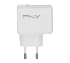 PNY P-AC-UF-WEU01-RB Caricabatterie per dispositivi mobili Bianco Interno