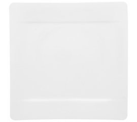 Villeroy & Boch 1045102680 piatto piano Quadrato Porcellana Bianco