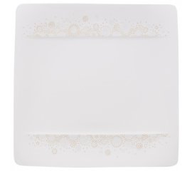 Villeroy & Boch 1045112640 piatto piano Quadrato Porcellana Bianco