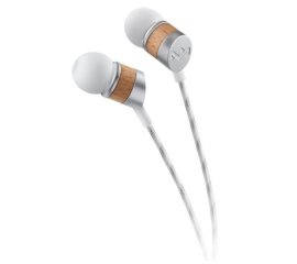 The House Of Marley Uplift Auricolare Cablato In-ear Musica e Chiamate Argento, Bianco
