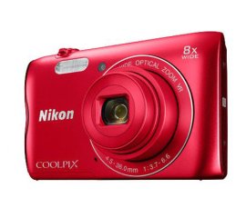 Nikon COOLPIX A300 1/2.3" Fotocamera compatta 20,1 MP CCD 5152 x 3864 Pixel Rosso