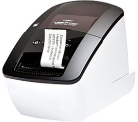 Brother QL-710W stampante per etichette (CD) Termica diretta 300 x 300 DPI 150 mm/s Wireless DK Wi-Fi