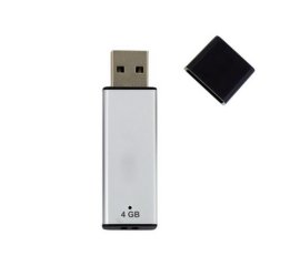 Nilox Pendrive 4GB unità flash USB USB tipo A 2.0 Argento