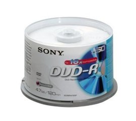 Sony DVD-R 16x, 50 4,7 GB 50 pz
