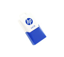 PNY HP v160w 64GB unità flash USB USB tipo A 2.0 Blu, Bianco