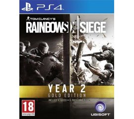 Ubisoft Tom Clancy's Rainbow Six : Siege - Year 2 Gold Edition Oro Tedesca, Inglese, Cinese semplificato, Coreano, ESP, Francese, ITA, Giapponese, DUT, Polacco, Portoghese, Russo, Ceco PlayStation 4