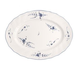 Villeroy & Boch 1023412910 piatto da portata Porcellana Blu, Bianco Ovale