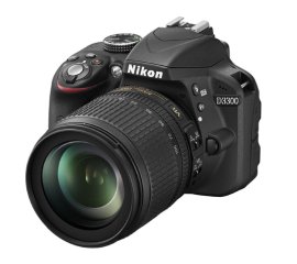Nikon D3300 + AF-S DX NIKKOR 18-105mm Kit fotocamere SLR 24,2 MP CMOS 6000 x 4000 Pixel Nero