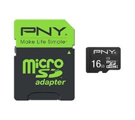 PNY 16GB High Performance MicroSDHC 80MB/s UHS-I Classe 10