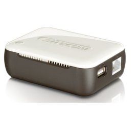 Sitecom WL-357 router wireless Marrone, Bianco