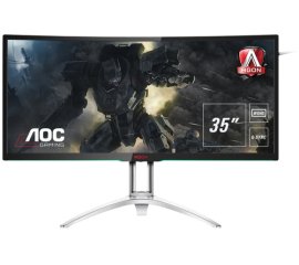 AOC AGON 2 AG352UCG Monitor PC 88,9 cm (35") 3440 x 1440 Pixel Quad HD LED Nero, Argento