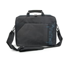Vultech NB-15.60 borsa per laptop 39,6 cm (15.6") Valigetta ventiquattrore Nero, Blu