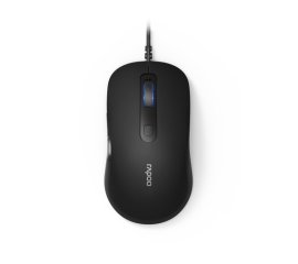 Rapoo N3610 – Mouse ottico con cavo USB, 1000 DPI – Mano destra - nero