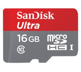 SanDisk 16GB Ultra microSDHC UHS-I Classe 10