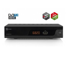 TELE System TS6820 set-top box TV Terrestre Full HD Nero