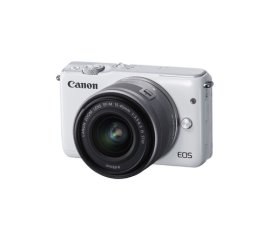 Canon EOS M10 + EF-M 15-45mm f/3.5-6.3 IS STM MILC 18 MP CMOS 5184 x 3456 Pixel Bianco