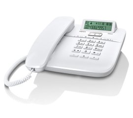 Gigaset DA610 Telefono analogico Identificatore di chiamata Bianco