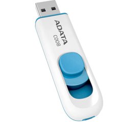 ADATA 8GB C008 unità flash USB USB tipo A 2.0 Blu, Bianco