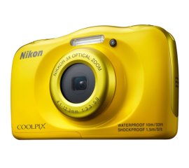 Nikon COOLPIX S33 1/3.1" Fotocamera compatta 13,2 MP CMOS 4160 x 3120 Pixel Giallo