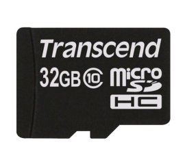 Transcend TS32GUSDHC10U1 memoria flash 32 GB MicroSDHC MLC Classe 10