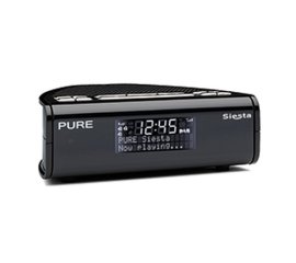 Pure Siesta DAB/FM Clock Radio Orologio Digitale Nero