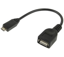Pure 13006085 cavo USB USB 2.0 Micro-USB B USB A Nero