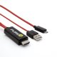 Pure 16000696 adattatore grafico USB Nero, Rosso 2