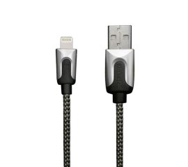 XtremeMac USB/Lightning, 2 m Nero, Argento