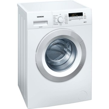 Siemens WS12G262FF lavatrice Caricamento frontale 5 kg 1200 Giri/min Argento, Bianco