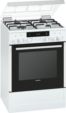 Siemens HX745220F cucina Gas Bianco A