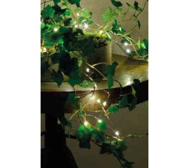 Sirius Home Knirke Ghirlanda di luci decorative Argento, Trasparente 80 lampada(e) LED 1,35 W
