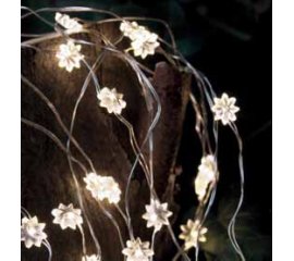 Sirius Home Silke Figura luminosa decorativa Argento, Trasparente 40 lampada(e) LED