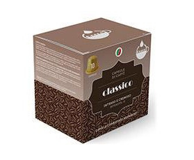 Gocce di caffè Conf 10capsule caffe'compatib Nespresso CLASSICO