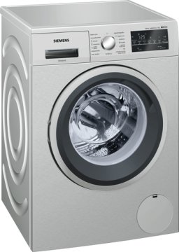 Siemens iQ500 WM12T49XES lavatrice Caricamento frontale 8 kg 1200 Giri/min Stainless steel