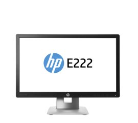 HP EliteDisplay E222 Monitor PC 54,6 cm (21.5") 1920 x 1080 Pixel Full HD LED Nero, Argento