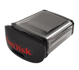 SanDisk Ultra Fit unità flash USB 32 GB USB tipo A 3.2 Gen 1 (3.1 Gen 1) Nero, Argento