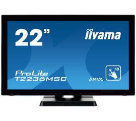 iiyama ProLite T2236MSC-B2 Monitor PC 54,6 cm (21.5") 1920 x 1080 Pixel LED Touch screen