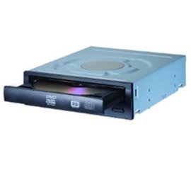 Lite-On IHAS124-04 lettore di disco ottico Interno DVD Super Multi DL Nero