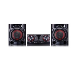 LG CJ65 set audio da casa Mini impianto audio domestico Nero, Rosso