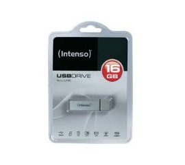 3521472 PENDRIVE USB 2.0 "ALU" - 16GB - SILVER
