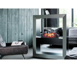 Dimplex Furniture BOXX walnut Interno Caminetto freestanding Elettrico Nero