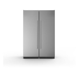 Bompani BO07100 frigorifero side-by-side Libera installazione 350 L Stainless steel