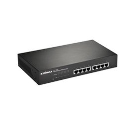 Edimax ES-1008P switch di rete Fast Ethernet (10/100) Supporto Power over Ethernet (PoE) Nero